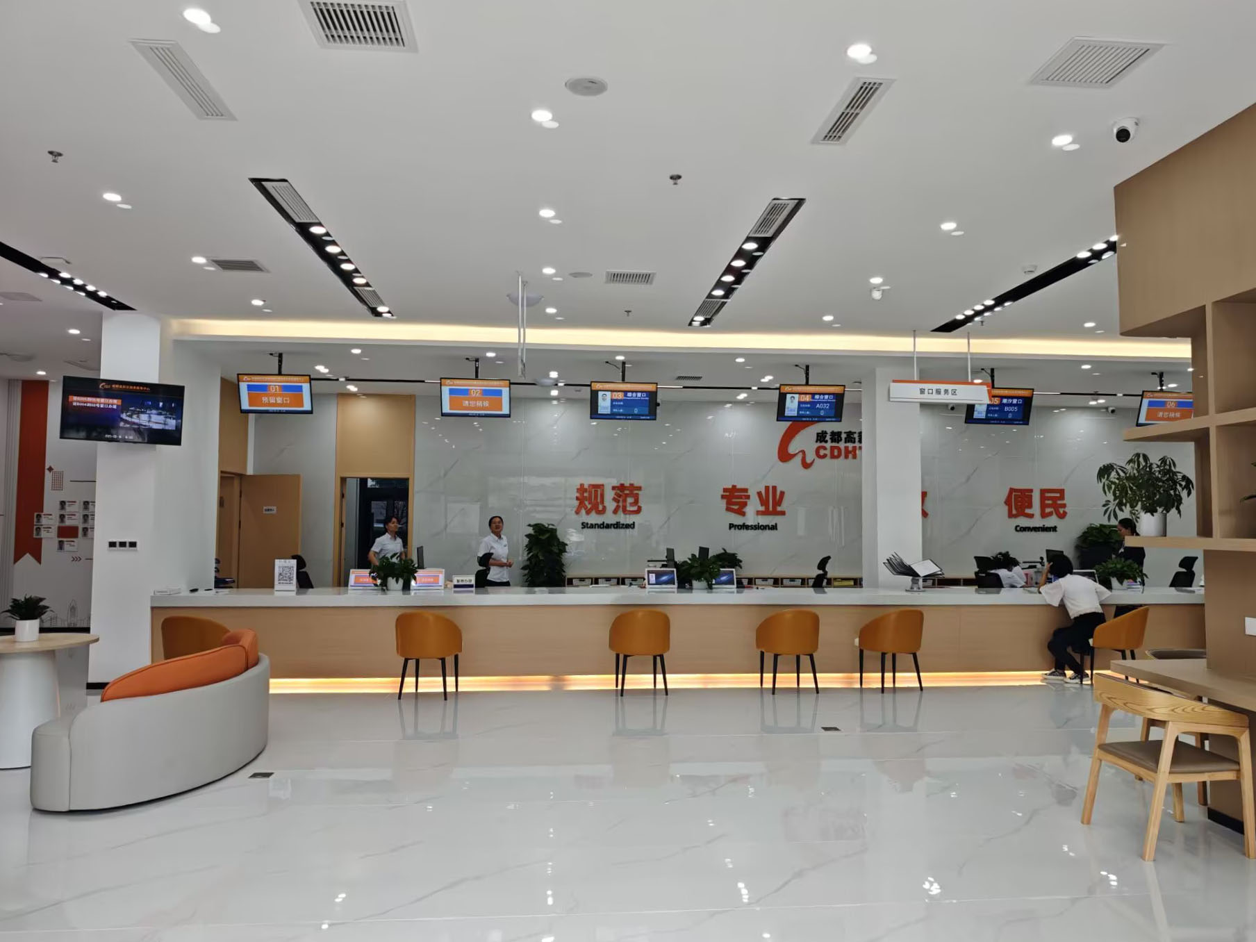 成都高新区西园便民中心效果图